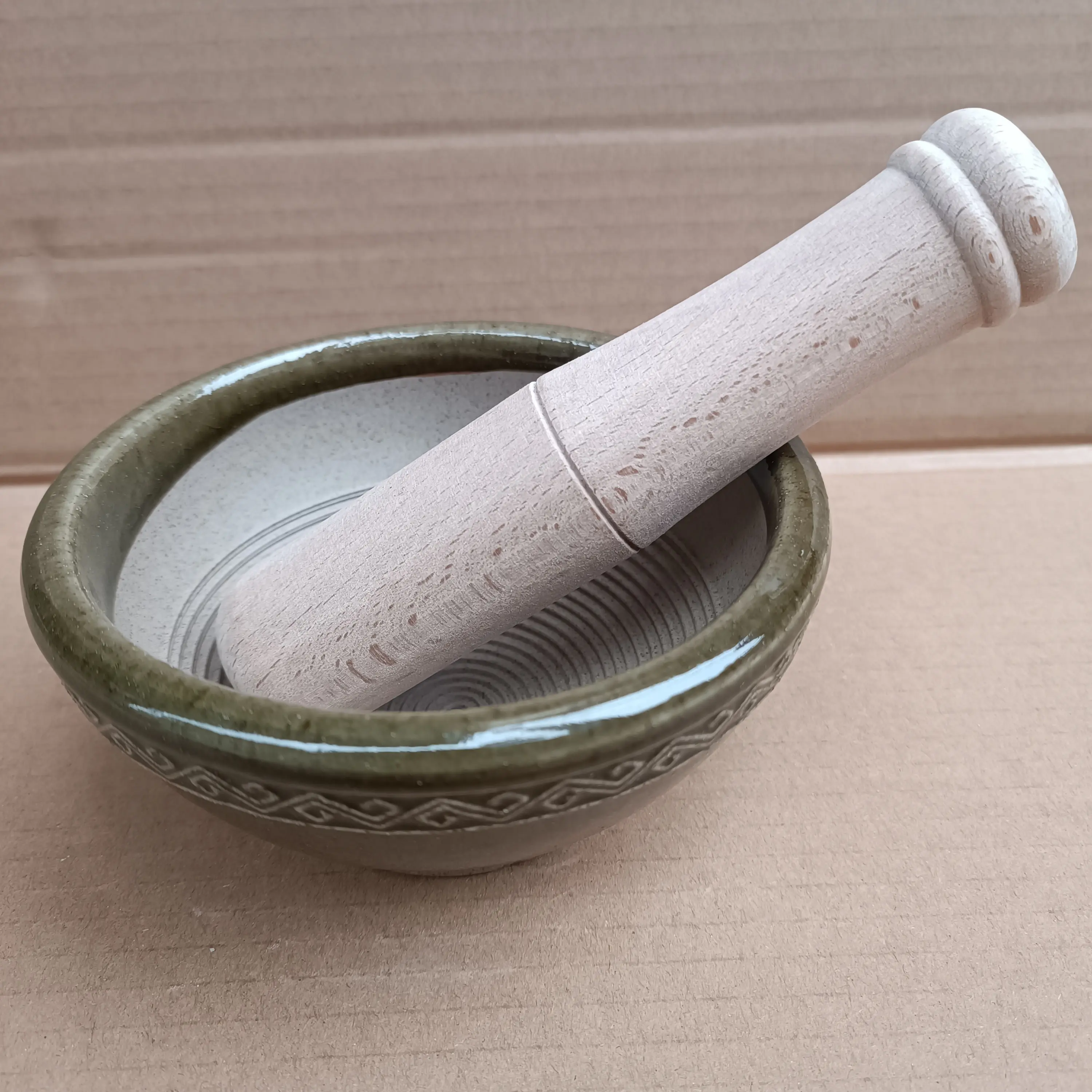 Spice Grinding Bowl and Mortar: Essential for Culinary Enthusiasts All - in - One Seasoning Bowl and Mortar: Perfect for Precise Spice Processing