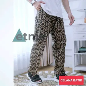 Celana Batik Boim Kolor Tidur Santai Dewasa Pria Wanita Katun Panjang