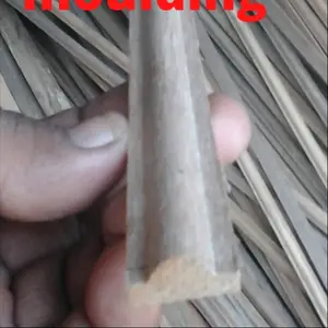 Kayu lis wall moulding 1 cm x 2 cm Modern