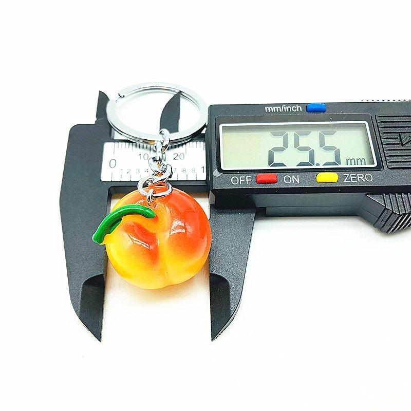 Dây Chuyền Chìa Khóa Trái Cây Resin Sáng Tạo, Phong Cách Trung Quốc Mới, Thiết Kế Cherry, Nhân Vật Dễ Thương Và Đơn Giản, Thích Hợp Làm Đồ Trang Trí Túi Học Sinh, Bán Chạy 4