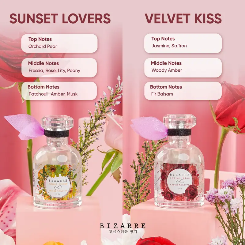(GRATIS 2 PARFUM) BIZARRE Parfum Wanita EDT - 4 PCS NEW VARIANT 2