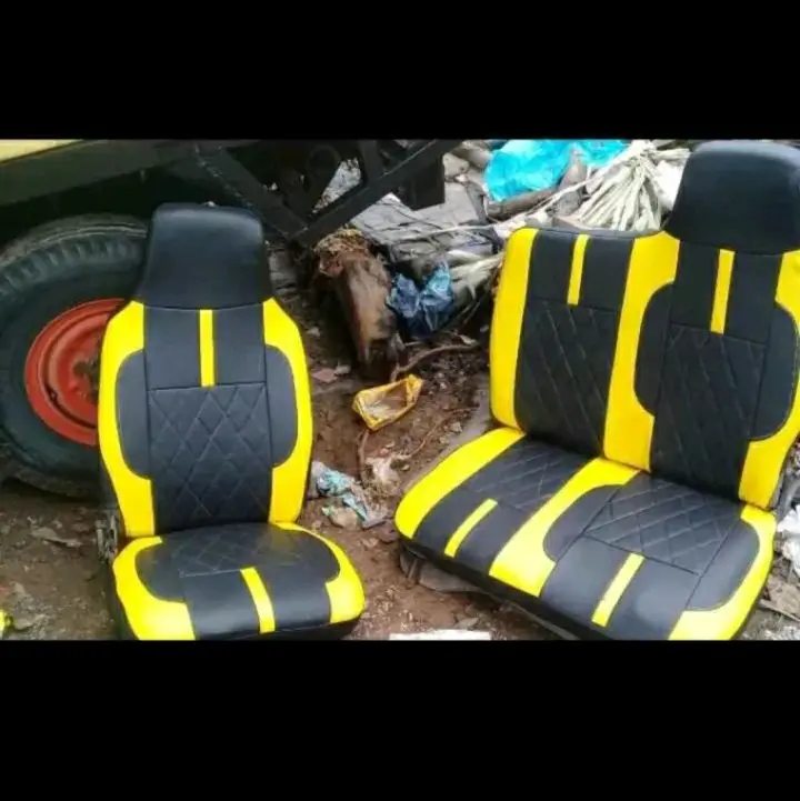 sarung jok cover jok mobil truk canter full busa Car desain simpel dan elegan mudah di pasang