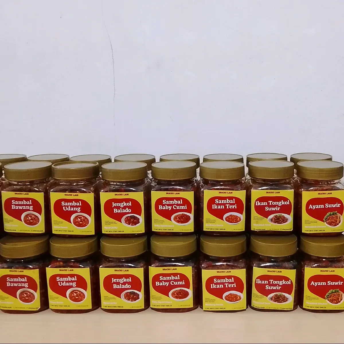 SNACKO SAMBAL 180GRAM Food