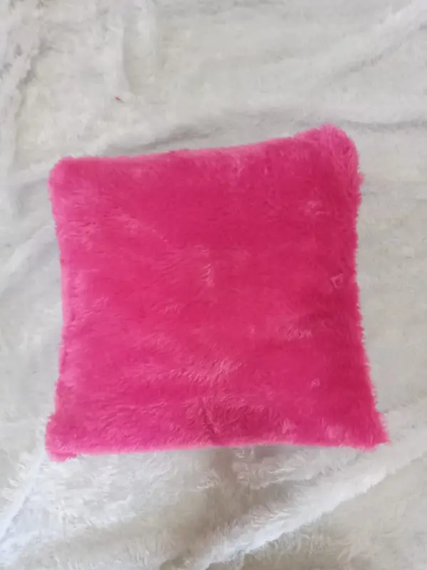 Sarung bantal sofa  SARUNG BANTAL KURSI BULU RASFUR kain resleting 40x40cm 8