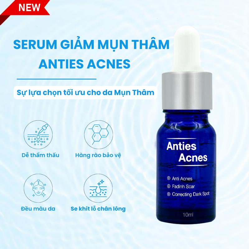 Serum Mụn Acnes 10ml, Hỗ Trợ Giảm Mụn Thâm, Serum Trị Mụn Thâm Dracnes, Skincare Làm Đẹp Da Dưỡng Ẩm Da   Nữ Trà serum  mụn màu đen serum  trị