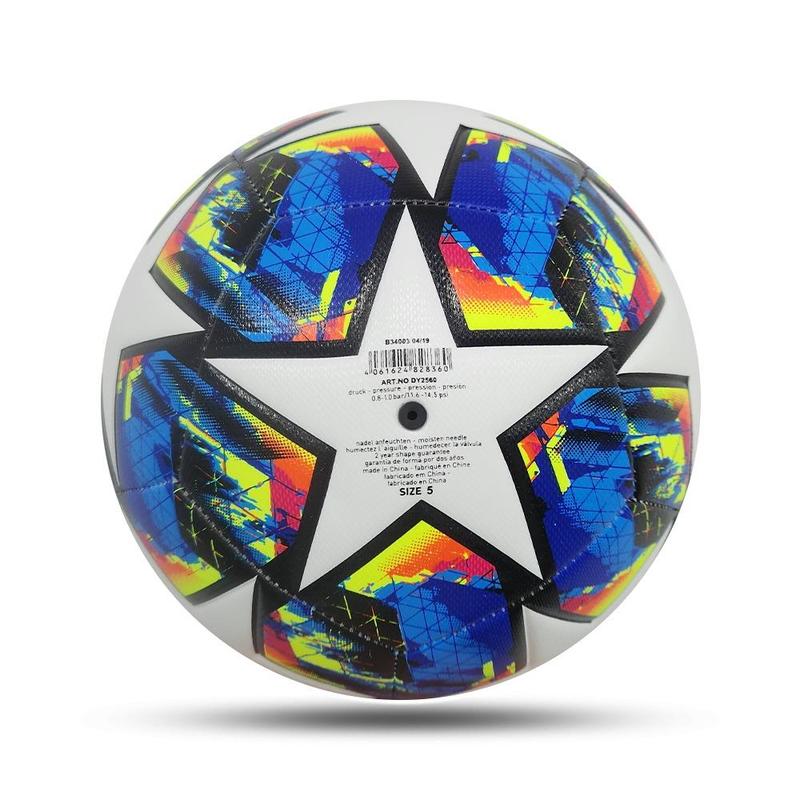1/2 Sets Soccer Ball Suit, Star Pattern PU Football, Creative Ball Sports Equipment, For Kids And Adults 3
