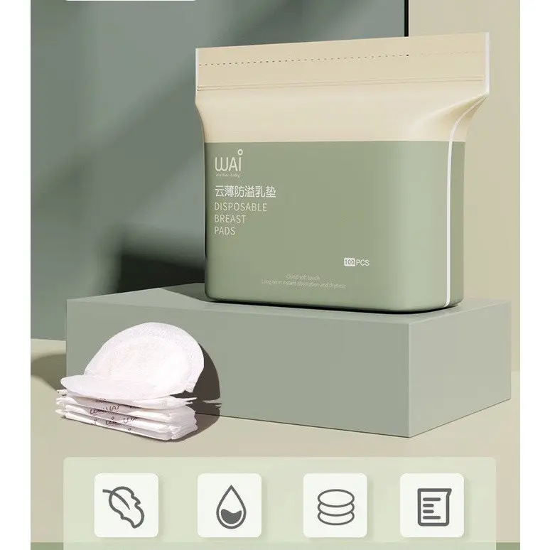 Miếng Lót Thấm Sữa MEYGA (Túi 100 Miếng) - Tiện Dụng Cho Mẹ Bầu Và Sau Sinh 3