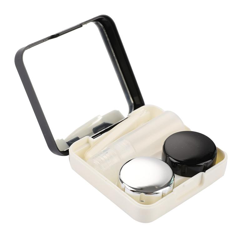 Product Introduction of Fashion Contact Lens Case Mirror Soaking Container Business Travel Holder Kit 28
