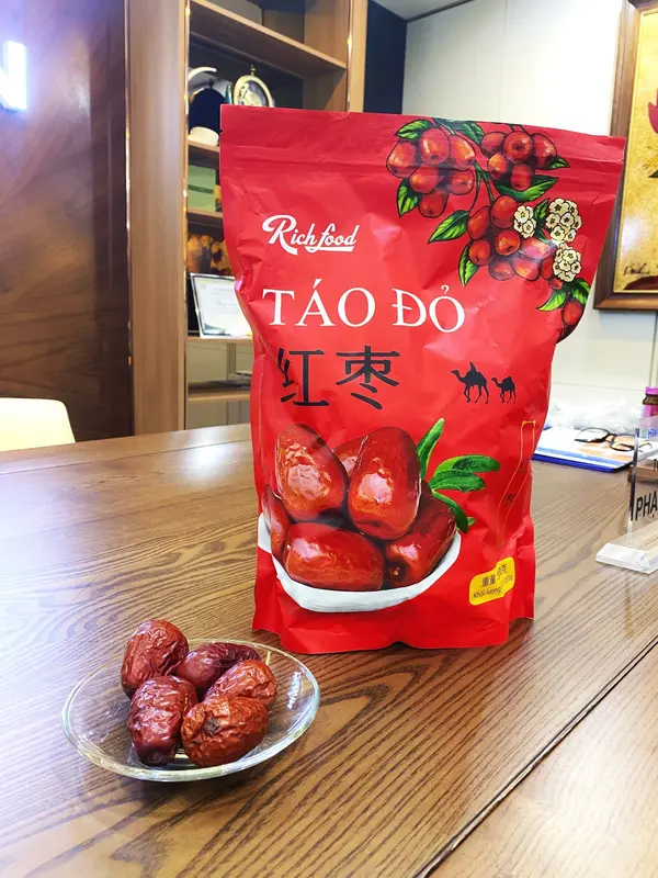 (1 gói) Táo đỏ Thiên Sâm Tân Cương size 80-85/1kg 3