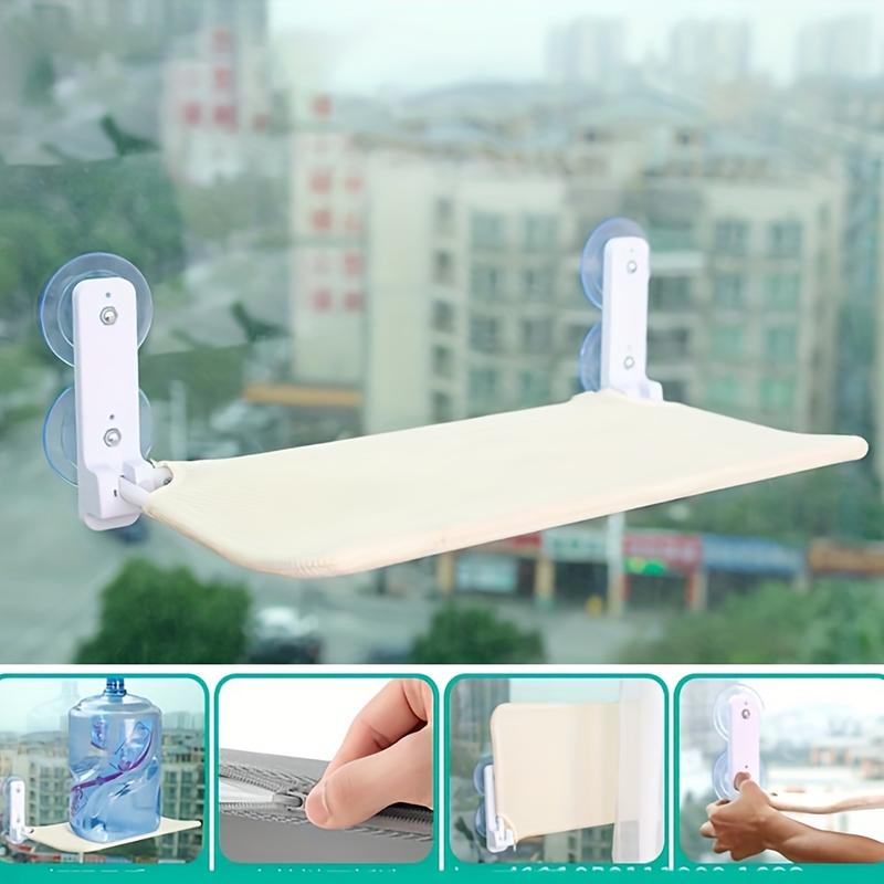 Product Introduction of Cozy Cat Window Hammock with Strong Suction Cups - Sunbathing Perch for Cats, Durable Polyester, Non-Assemble 14
