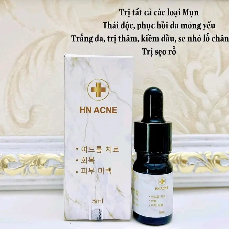 Siêu điều trị mụn Serum HN ACNE Chăm Sóc Da, Làm Đẹp, Phục Hồi Da Hư Tổn, Skincare cho Nam và Nữ. 0
