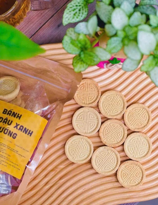3 gói bánh đậu xanh hữu cơ, ít đường - Đặc sản Quảng Nam 7