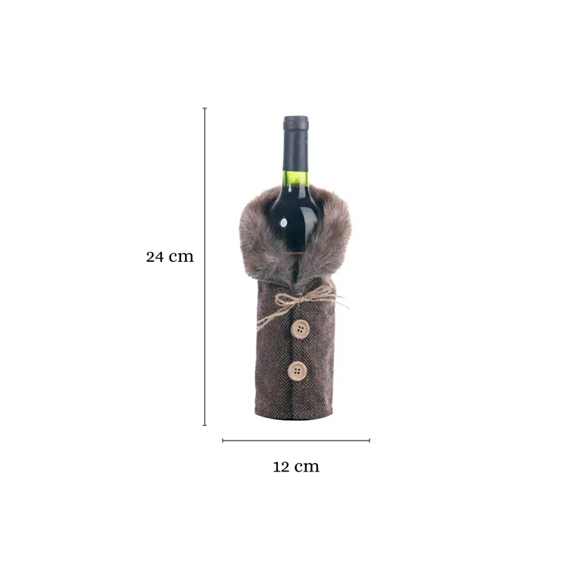 Vintage  Wine Bottle Cover 4