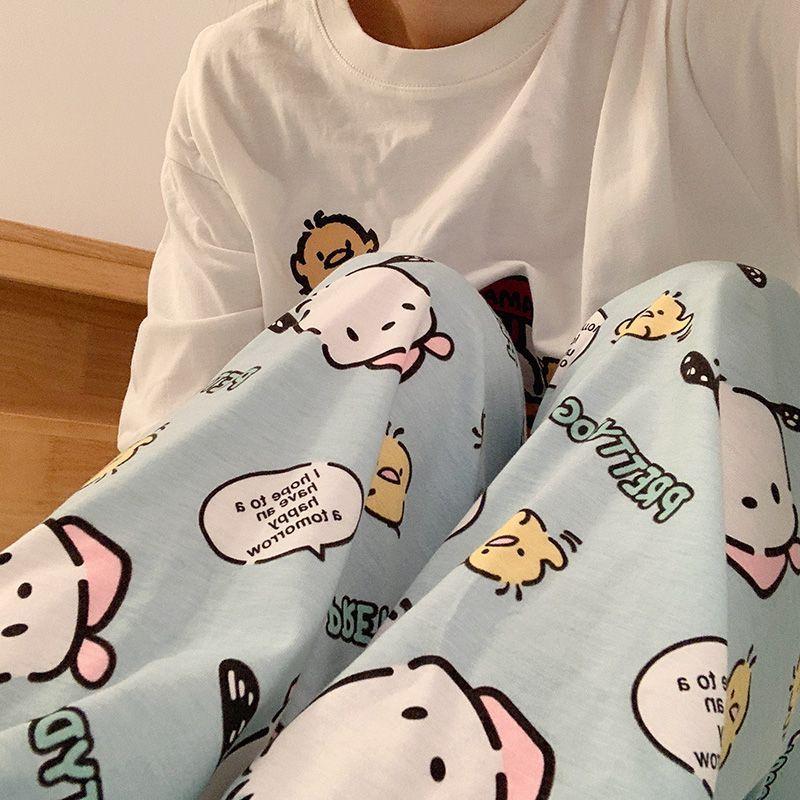 Product Introduction of Quần Ngủ Hoạt Hình Nhật Bản, Phong Cách Hello Kitty Ins, Quần Chống Muỗi Sớm Cho Nữ Sinh, Quần Thường Ngày Ký Túc Xá Dễ Thương, Quần Đi Bộ Women Áo Top 23