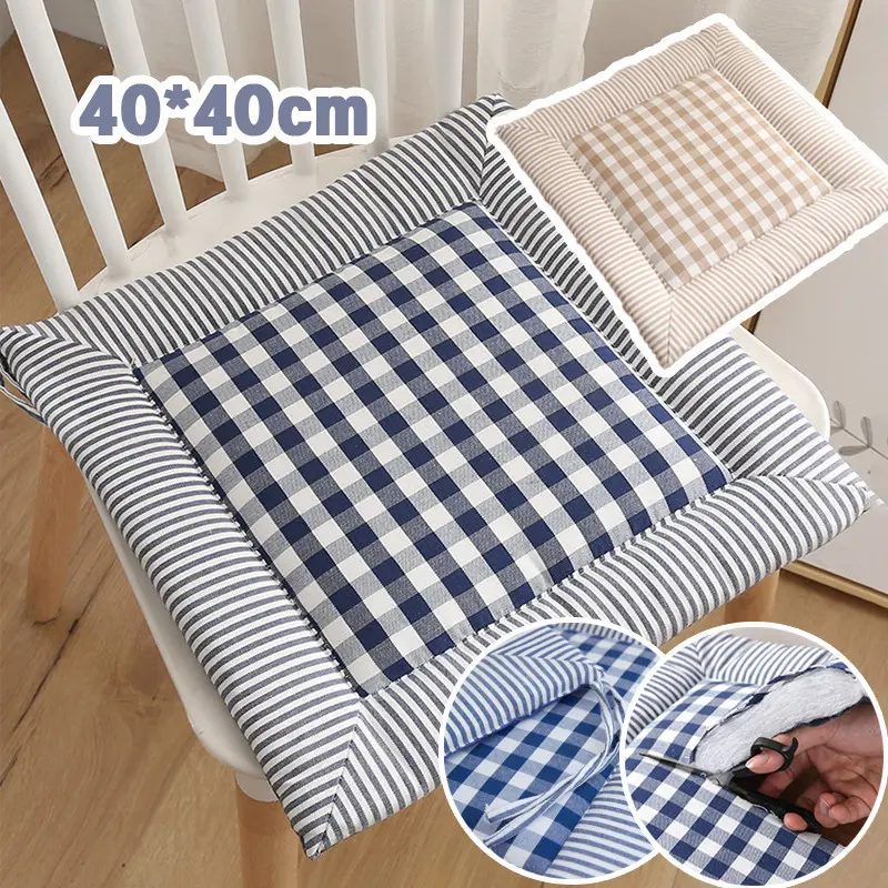 เบาะรองนั่ง เบาะรองนั่งเก้าอี้ ขนาด40x40cm ทรงสีเหลี่ยม สามารถซักได้ นุ่มสบาย ใช้พิงหลังได้