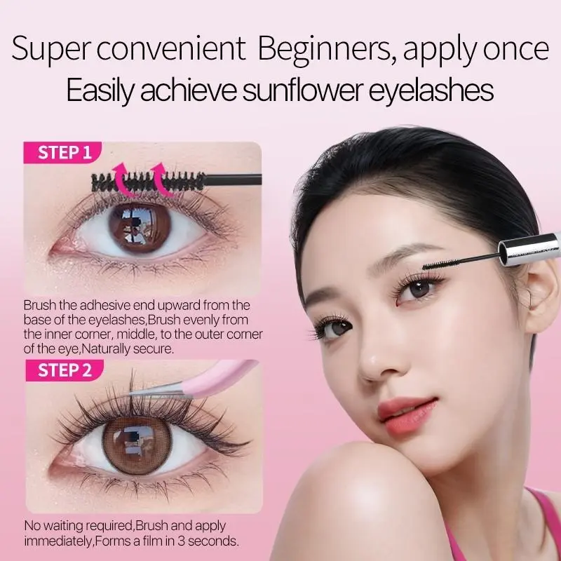 Mlen Diary Lash Bond and Penghapus - Lem Maskara & Penghapus Bulu Mata Palsu Remover Mlen Diary- Lash Bond and penghapus lem maskara & penghapus bulu mata palsu-tahan air dan juga tahan hingga 48 jam, penghapus bulu mata dengan cepat tanpa residu maskara 4