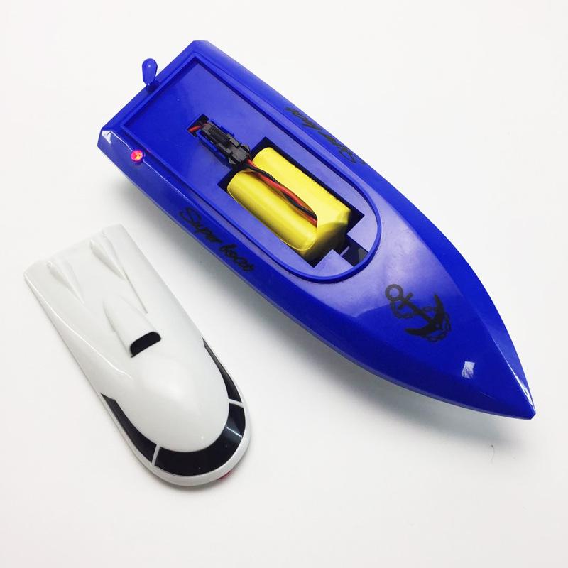 Product Introduction of 2.4G wireless remote control boat electric boat model charging high speed remote control speedboat with flashing lights children's toys 26
