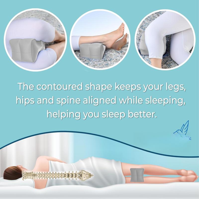 Inflatable knee pillow for sleeping shops