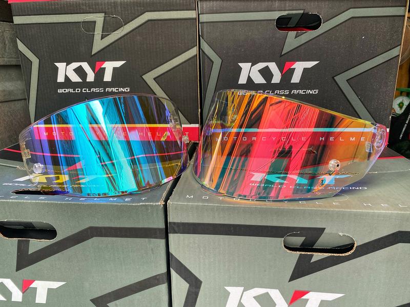 Kính Revo nón KYT TT Course đi đêm được Helmet Nón Bảo Hiểm