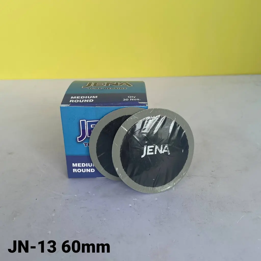 Miếng vá lốp xe ô tô, miếng vá vỏ không săm JENA Medium Round JN-13 60mm (30 miếng/hộp)