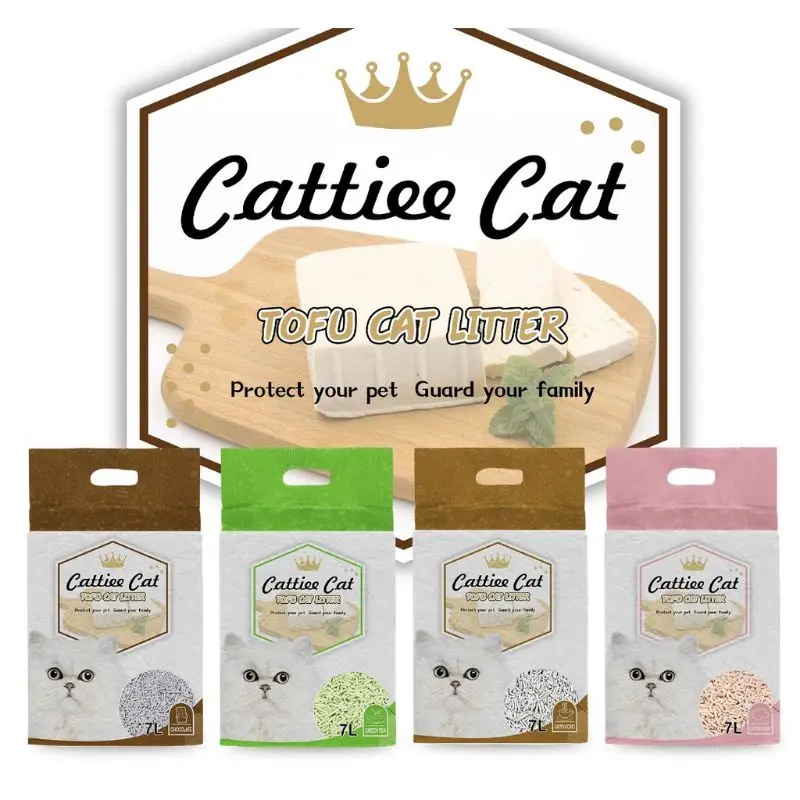 Cattie Cat Tofu Cat Litter 7Liter /Pasir Tofu Kucing 0