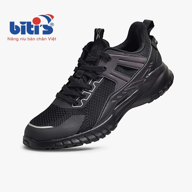 [ Bitis Mẫu Mới] Giày Thể Thao Nam - Nữ Biti’s Hunter X Liteflex 2.0 - Midnight 2K23 HSM004401DEN/HSW004401DEN ( Đen )