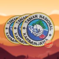 Gambar Patch Emblem Bordir Taman Nasional Karimun Jawa dari Lisand Kota Bogor 3 Tokopedia
