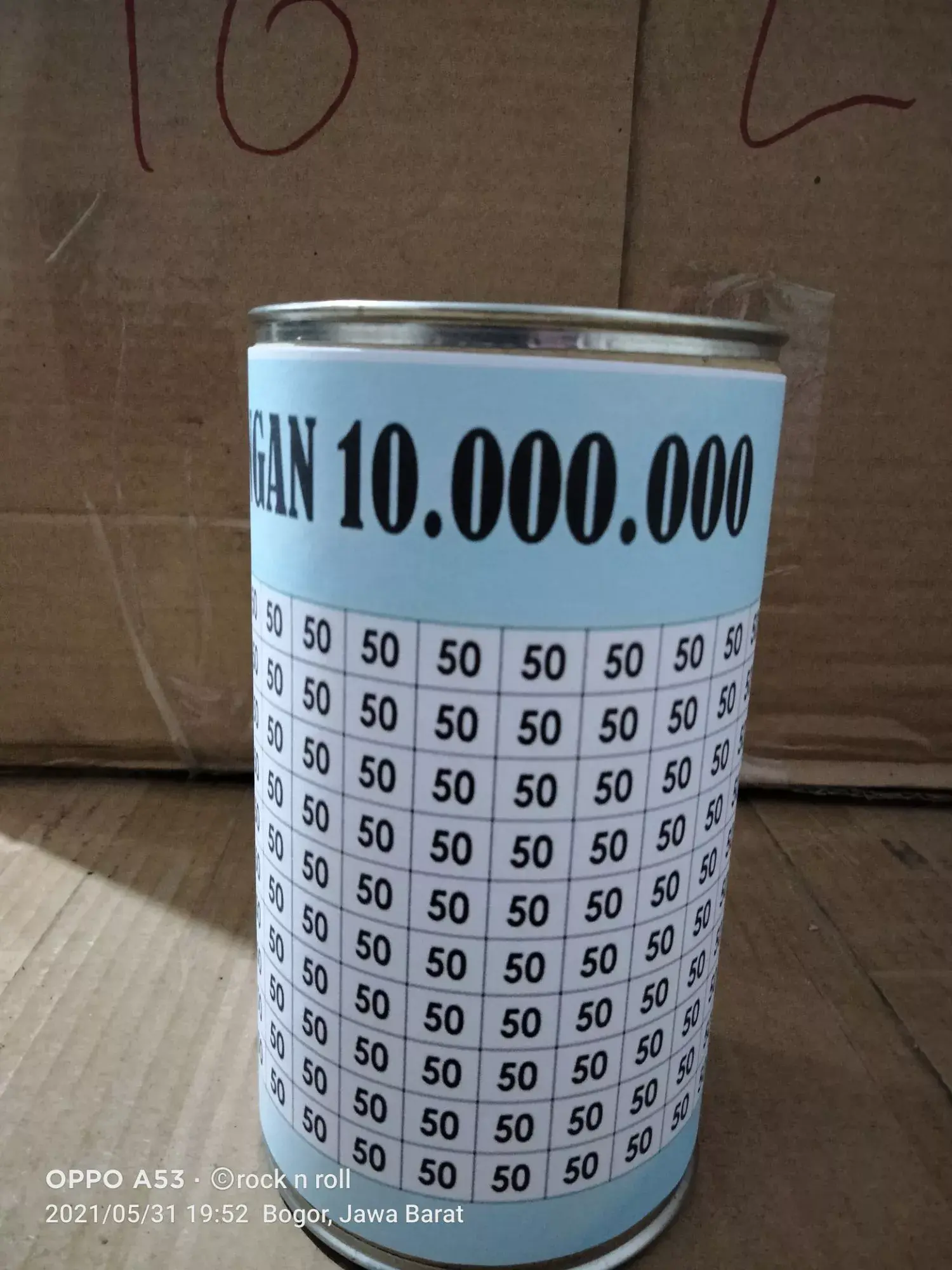 CELENGAN TARGET NOMINAL 50K