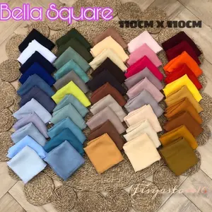 hijab segiempat bella square murah berkualitas