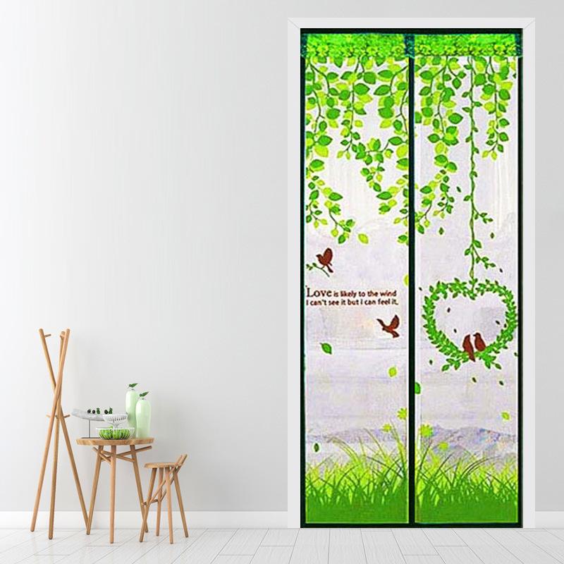 Product Introduction of 35*82inch Magnetic Screen Door Curtain Anti-Mosquito Net Fly Insect Screen Mesh Automatic Closing 17