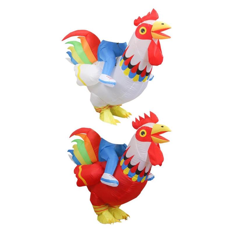Inflatable Rooster Costume Outfit Clothing Dress up Funny Blow - TikTok ...
