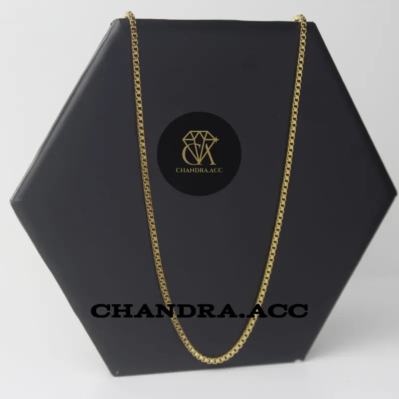 Kalung ITALY - KALUNG TITANIUM PRIA/WANITA ANTI KARAT DAN TIDAK LUNTUR CHANDRA.ACC Wanita Wanita Wanita 0