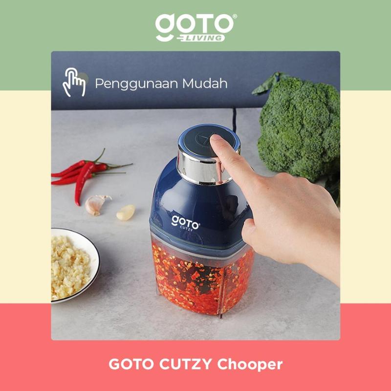 Goto [COD] Cutzy Blender Mesin Penggiling Chopper Daging Bumbu Multifungsi 6