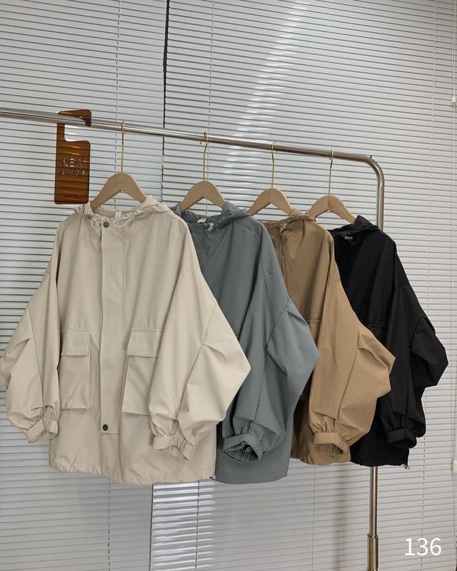 [BIGSIZE] Áo Gió túi hộp có mũ form rộng rãi thoải mái freesize v1 120cm