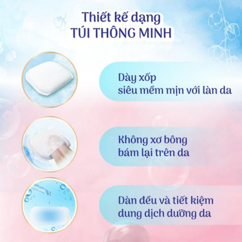 Bông Tẩy Trang Silcot 82 Miếng/Hộp 5