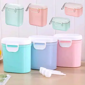 Tempat Wadah Susu Bubuk Bayi 400 ml 800 ml Milk Powder Storage Container Kotak Penyimpanan Tempat Bumbu Dapur, Kue Makanan Mommy