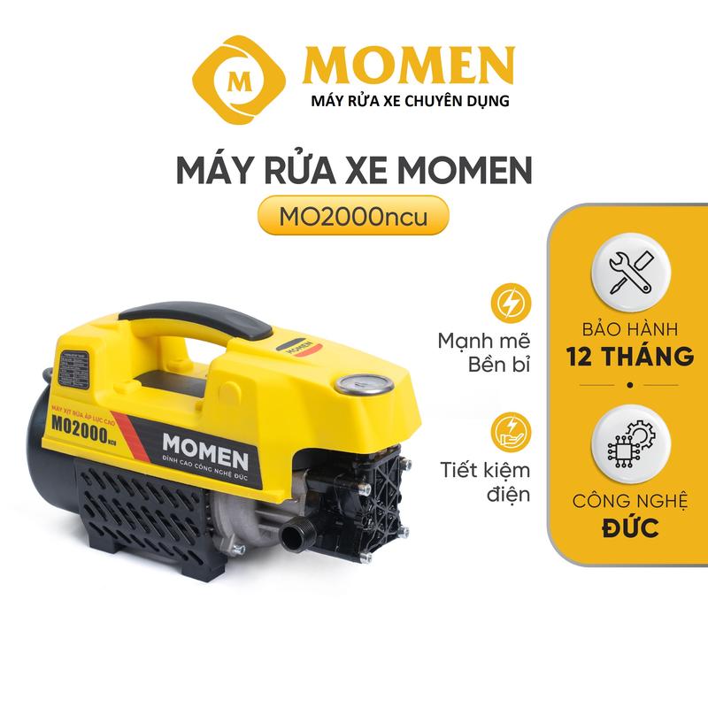 Máy Rửa Xe Gia Đình Cảm Ứng Từ Lõi Đồng Momen 2000W - MO2000ncu