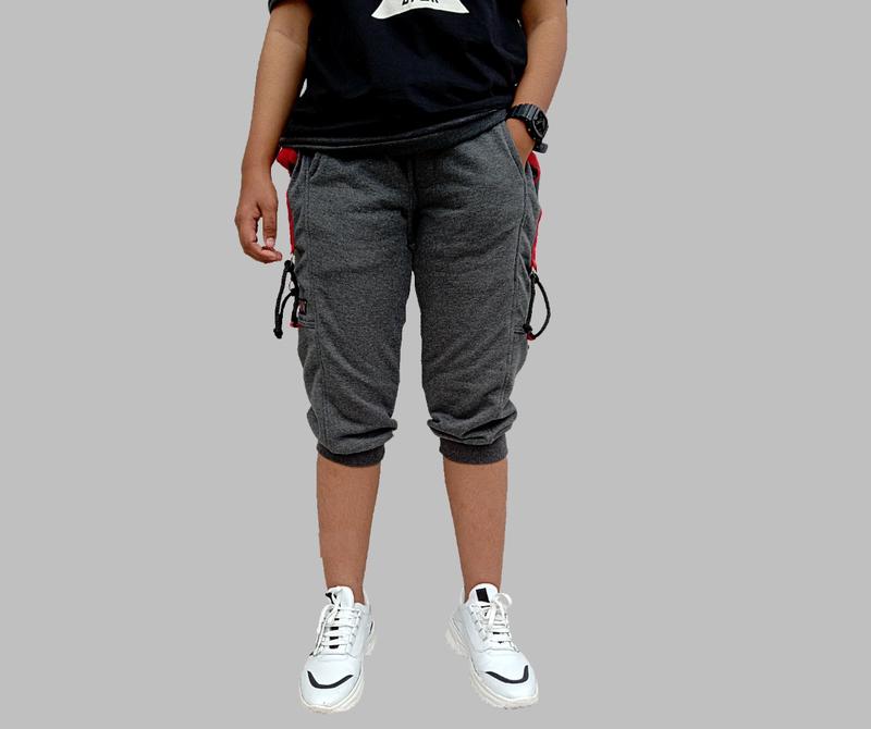 Product Introduction of Celana pendek 3/4 kain Fleece nyaman sport Uniseks Pria Wanita 4