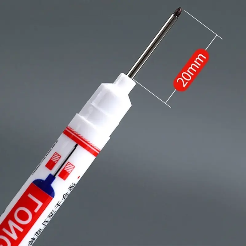 Combo 20 Bút Đánh Dấu Ngòi Dài 2cm - Bút Lấy Dấu Lỗ Sâu Đa Năng Khô Nhanh 1