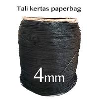 Gambar tali kertas 4mm hitam paper rope samson kraft untuk industri paperbag pengrajin 45 rb per 100 meter dari Secretbarn Kota Surabaya 1 Tokopedia