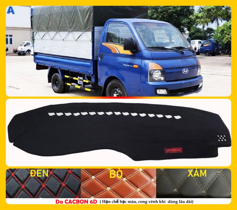 Thảm chống nắng taplo xe tải HYUNDAI PORTER 2 H100 H150 1T 1T25 1T5 hàng xưởng giá rẻ 0