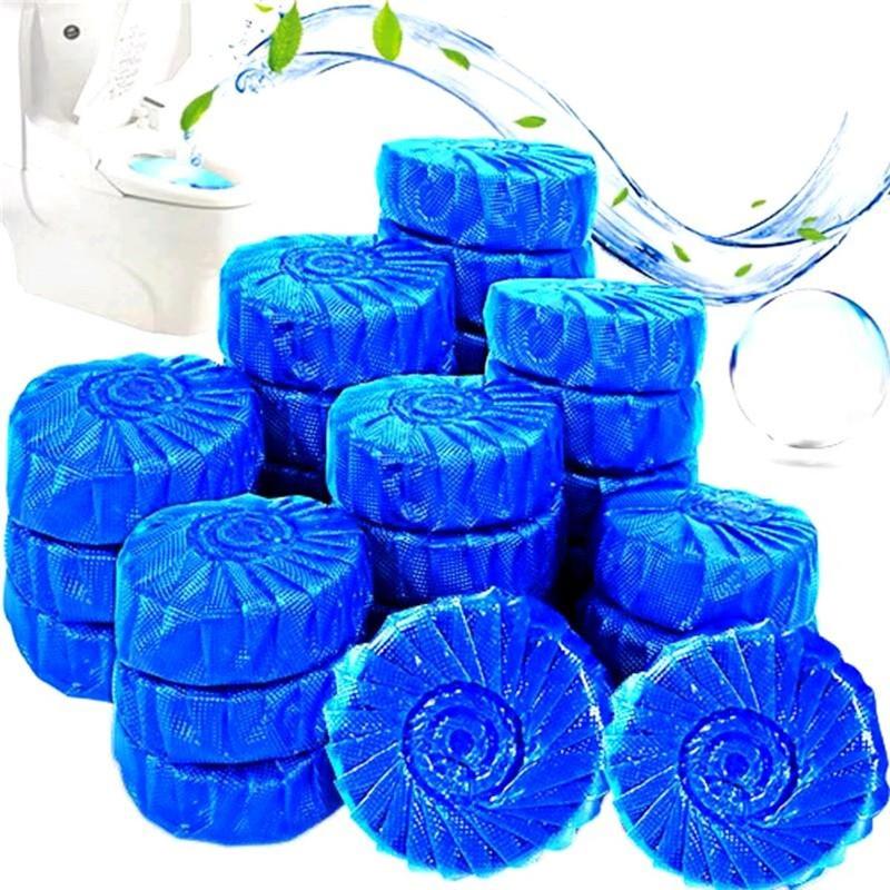 [ Combo 30 - 50 viên ] Viên Thả Bồn Cầu Khử Mùi Hôi Sạch Mảng Bám Vi Khuẩn viên thả toilet diệt khuẩn vệ sinh Làm Sạch Chống vi khuẩn