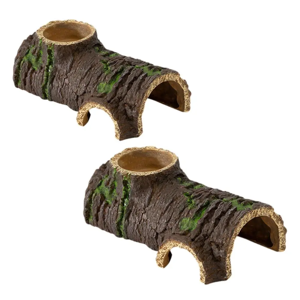Reptile Hideout Aquarium Reptile House for Lizard Gecko Amphibians