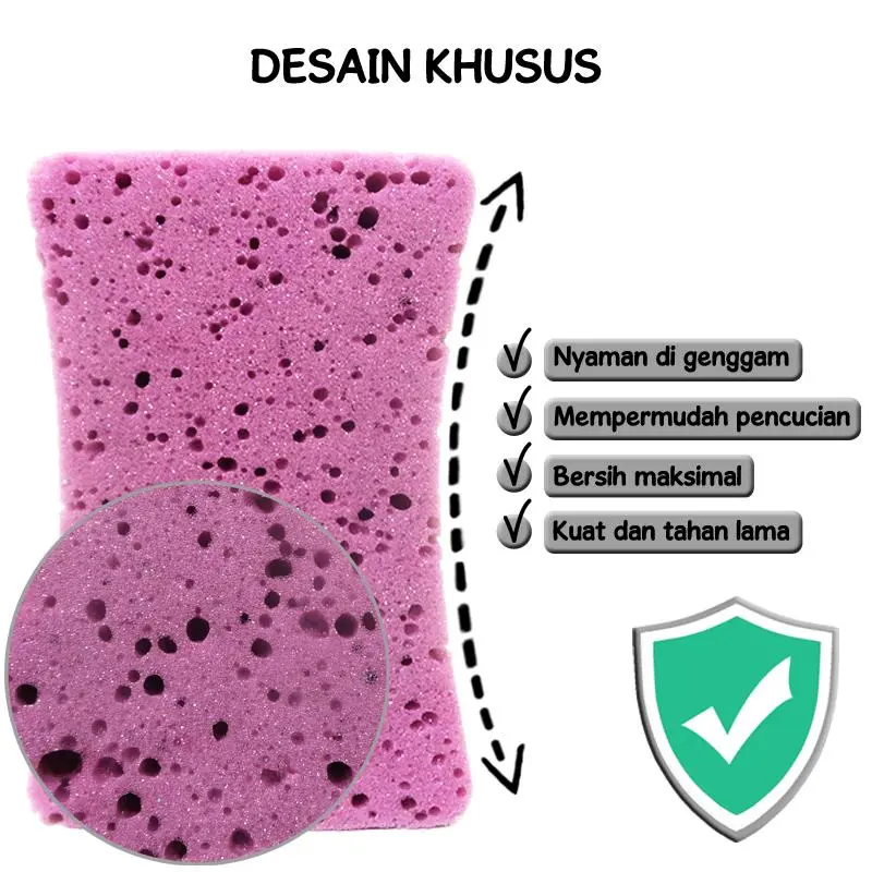 3M Auto Spons / Busa Cuci Mobil COMBO 3 Pcs Bersih Maksimal Smart Sponge Car Wash Motor CBM03-3M-PN-C01 3