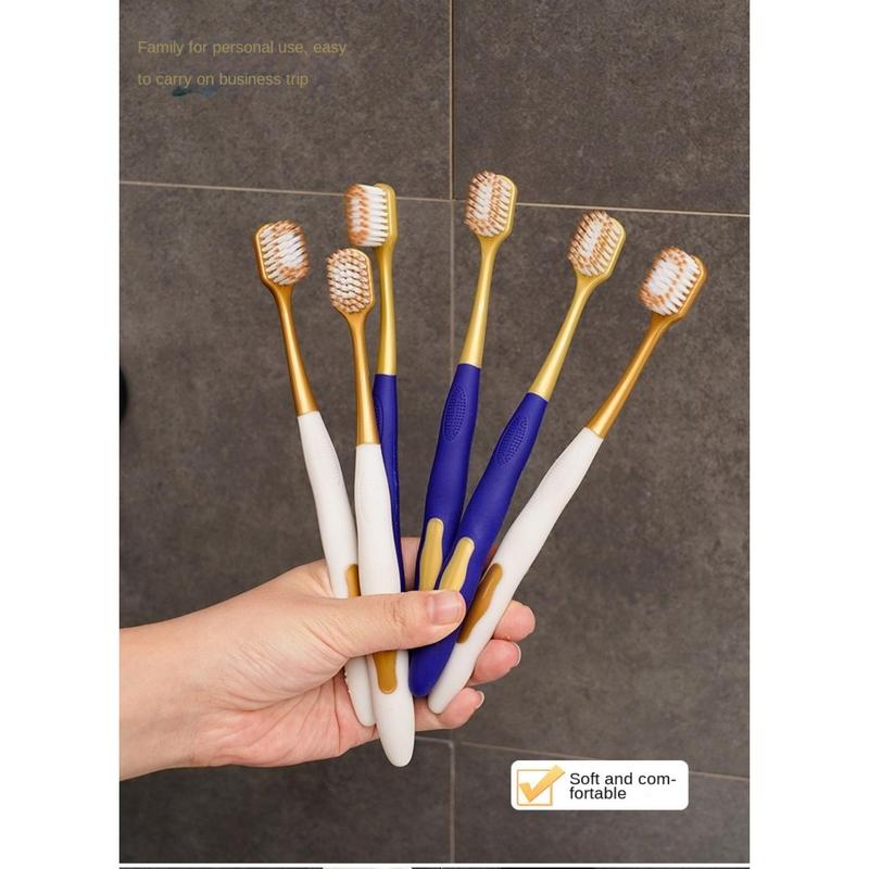 Product Introduction of 6/12/18Pcs New Ultra Soft Toothbrush Wide Head Ultra-Fine Bristles Household Toothbrush Set Anti-Slip Handle Deep Cleaning Oral Hygiene Daily Gum Health 26