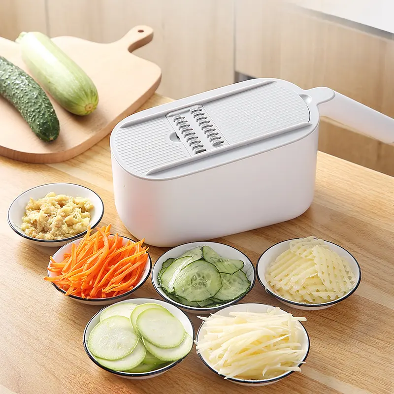 Đồ Tạo Tác Cắt Rau Nhà Bếp Lụa Khoai Tây Đồ Gia Dụng Đa Chức Năng Cắt Lát Chanh Máy Cắt Lụa Bào Máy Cắt Lát" Giao Hàng Trong Vòng 24 Giờ" 0