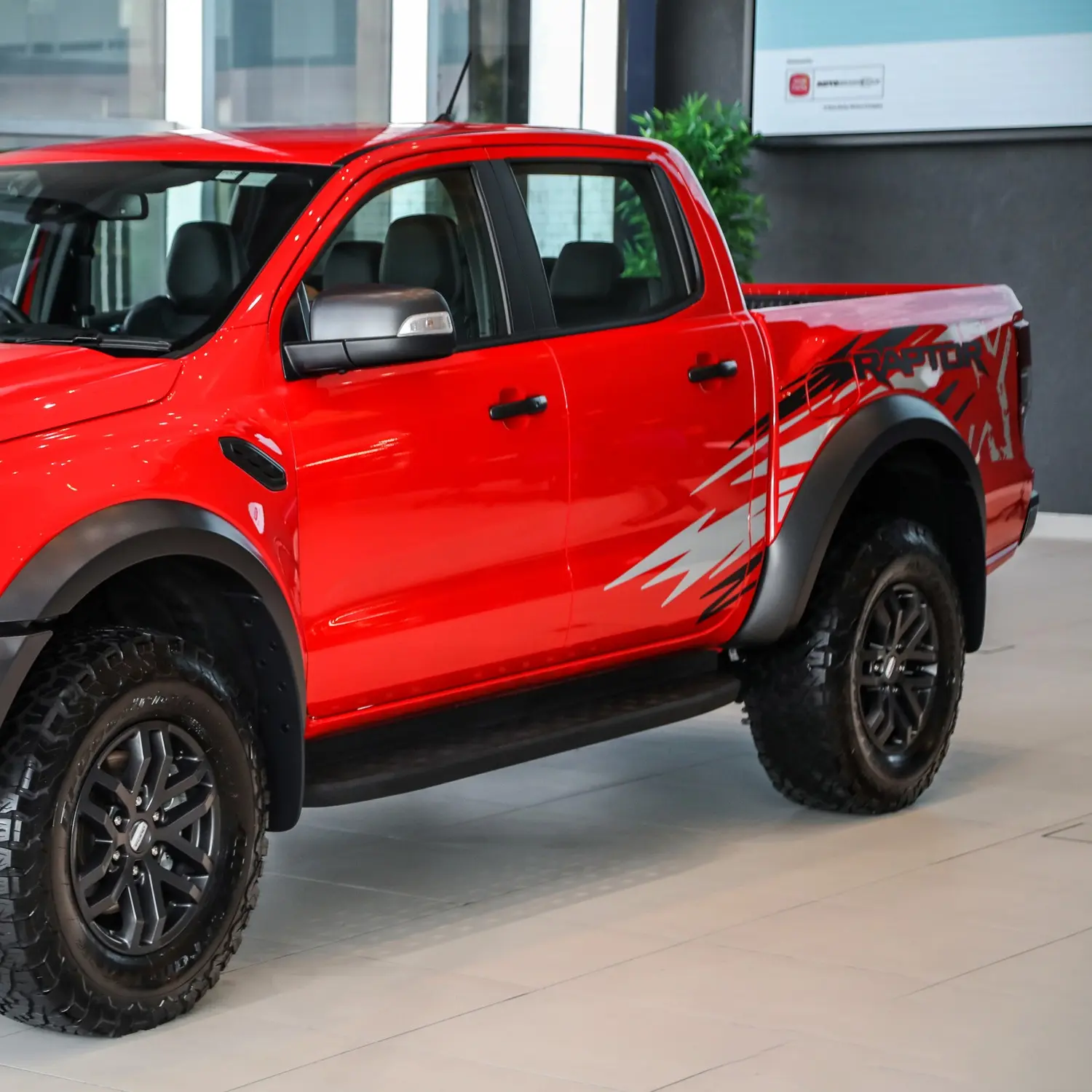 Tem xe Ford Raptor X | Sticker Raptor X