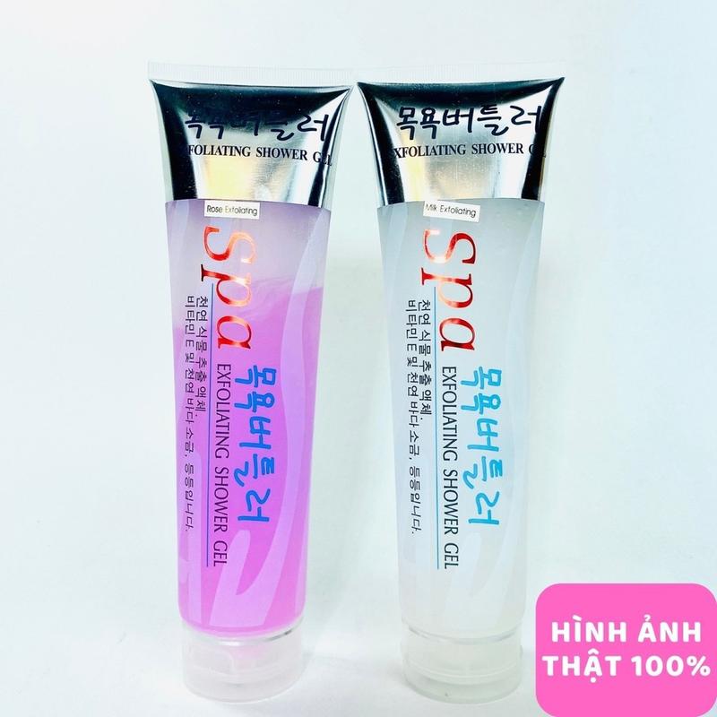 Tẩy tế bào chết SPA Hàn Quốc 350ml toàn thân tay da Dưỡng Body hiệu quả cho da khỏe mạnh