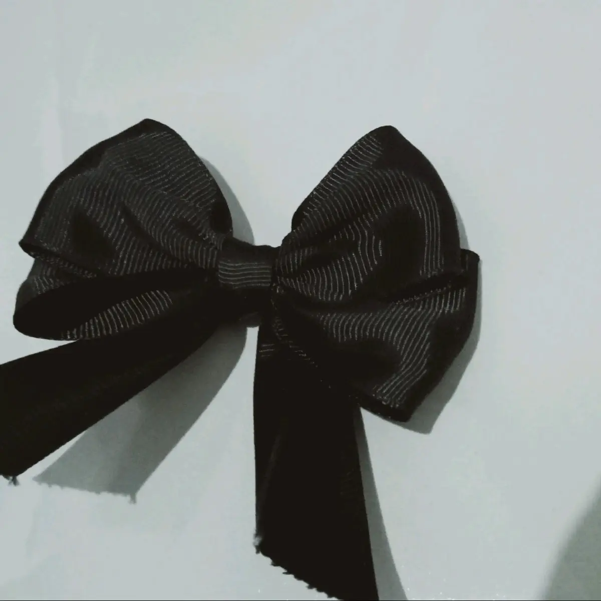 1 pcs acsesoris rambut anak perempuan lucu warna hitam korea style Kain Plastik Penjepit Rambut Fashion