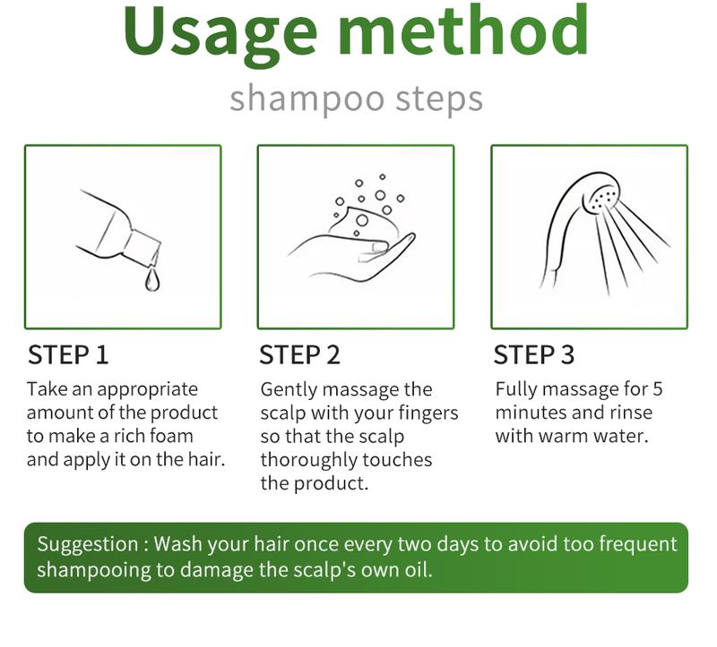 Product Introduction of Antipruritic Hair Shampoo Treat Psoriatic Seborrheic Dermatitis Anti Dandruff Oil Control Damage Repair 8